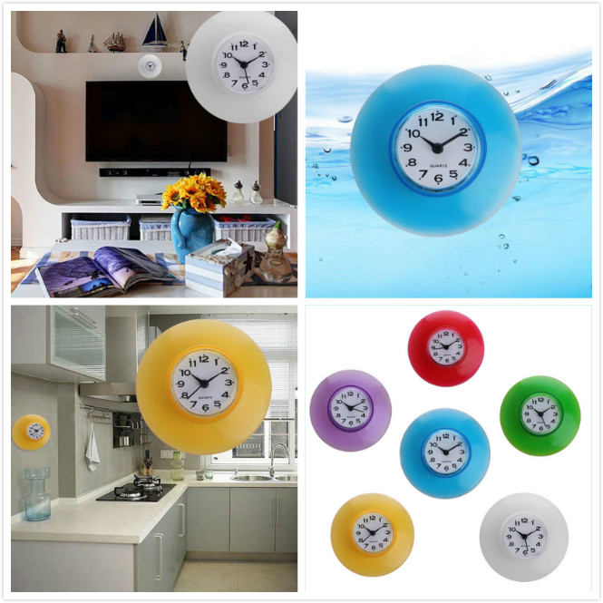 Shower Clock Wall Suction Clock Shower Clock Wall Suction Clock