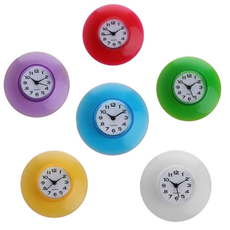 Shower Clock Wall Suction Clock Shower Clock Wall Suction Clock