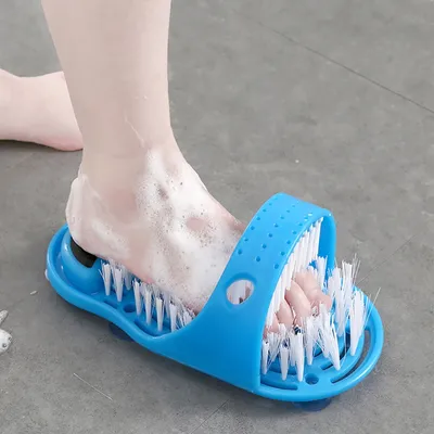 Shower Foot Scrubber Massager Cleaner Spa Exfoliating Washer Wash Slipper Tools Bathroom Bath Foot Brushes Remove Dead Shower Foot Scrubber Massager Cleaner Spa Exfoliating Washer Wash Slipper Tools Bathroom Bath Foot Brushes Remove Dead