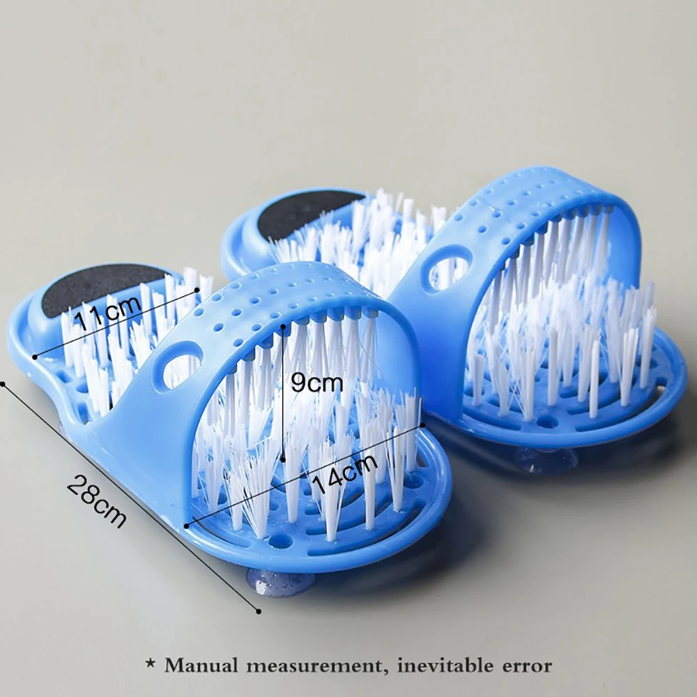 Shower Foot Scrubber Massager Cleaner Spa Exfoliating Washer Wash Slipper Tools Bathroom Bath Foot Brushes Remove Dead Shower Foot Scrubber Massager Cleaner Spa Exfoliating Washer Wash Slipper Tools Bathroom Bath Foot Brushes Remove Dead
