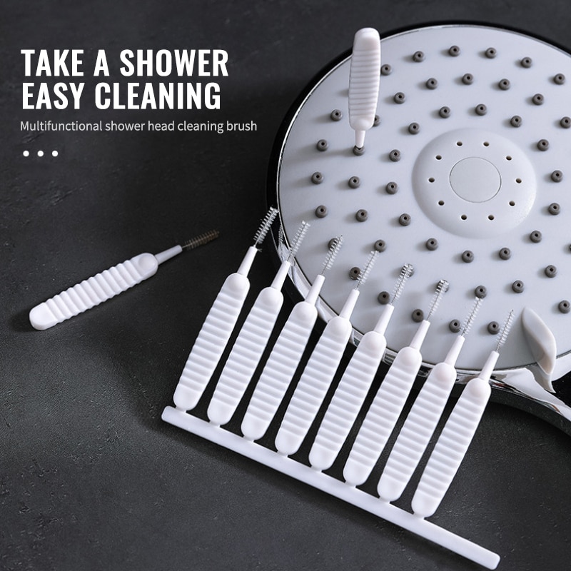 Shower Head Cleaner Brush Set (10pcs)