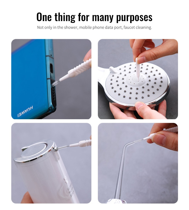 Shower Head Cleaner Brush Set (10pcs)