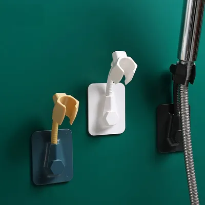 Shower Head Holder Wall Adhesive Bracket Shower Head Holder Wall Adhesive Bracket