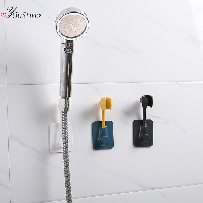 Shower Head Holder Wall Adhesive Bracket Shower Head Holder Wall Adhesive Bracket