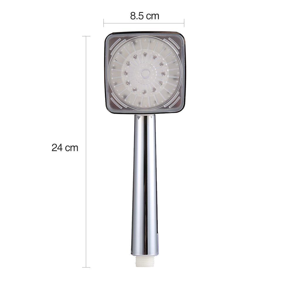 Shower Head with Lights Three Colors