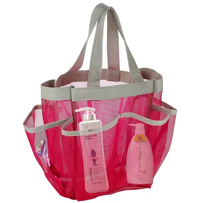 Shower Tote Mesh Toiletry Bag