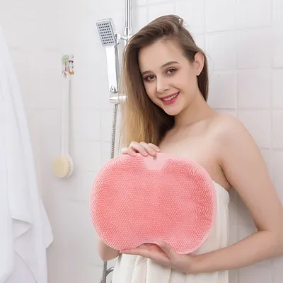 Shower Wall Mounted Back Scrubber Shower Wall Mounted Back Scrubber