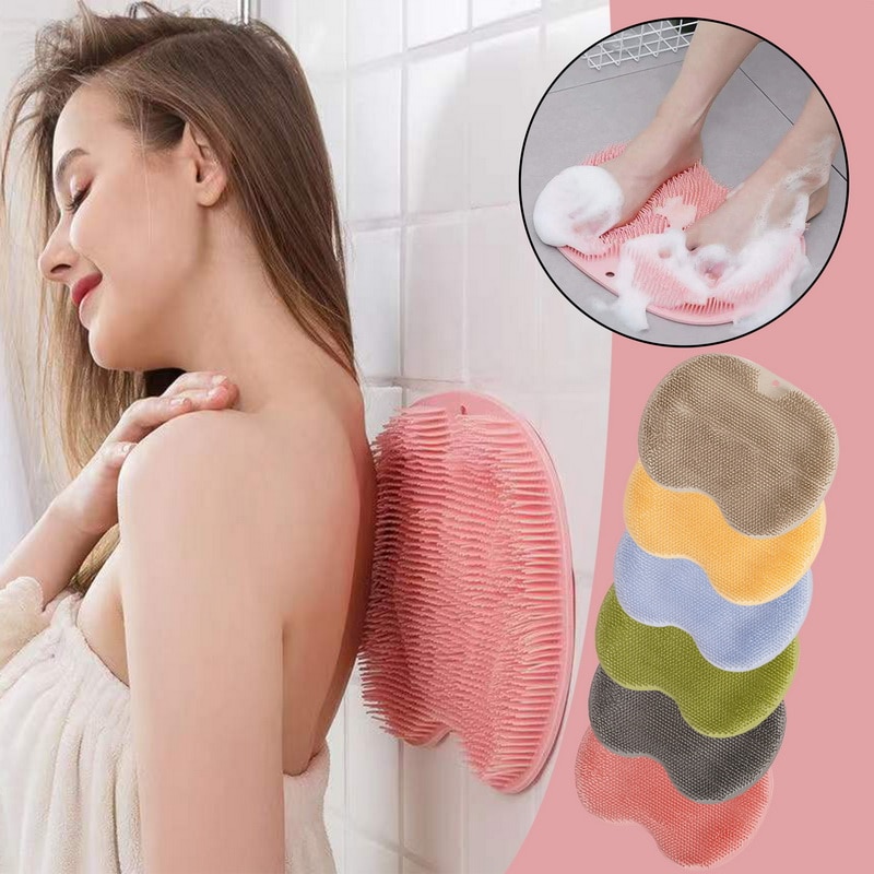 Shower Wall Mounted Back Scrubber Shower Wall Mounted Back Scrubber