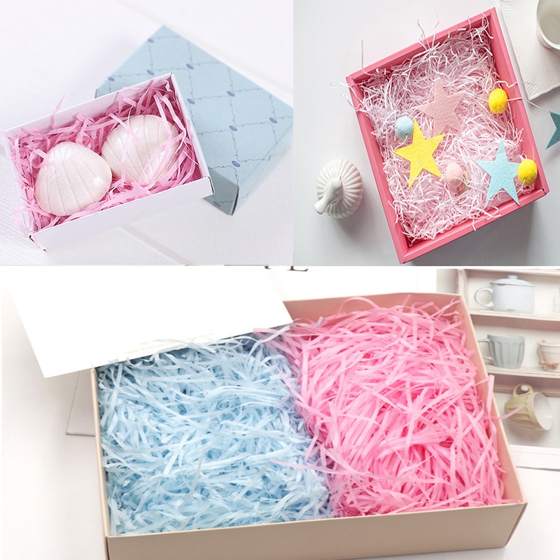 Shredded Paper Fillers for Gift Wrapping