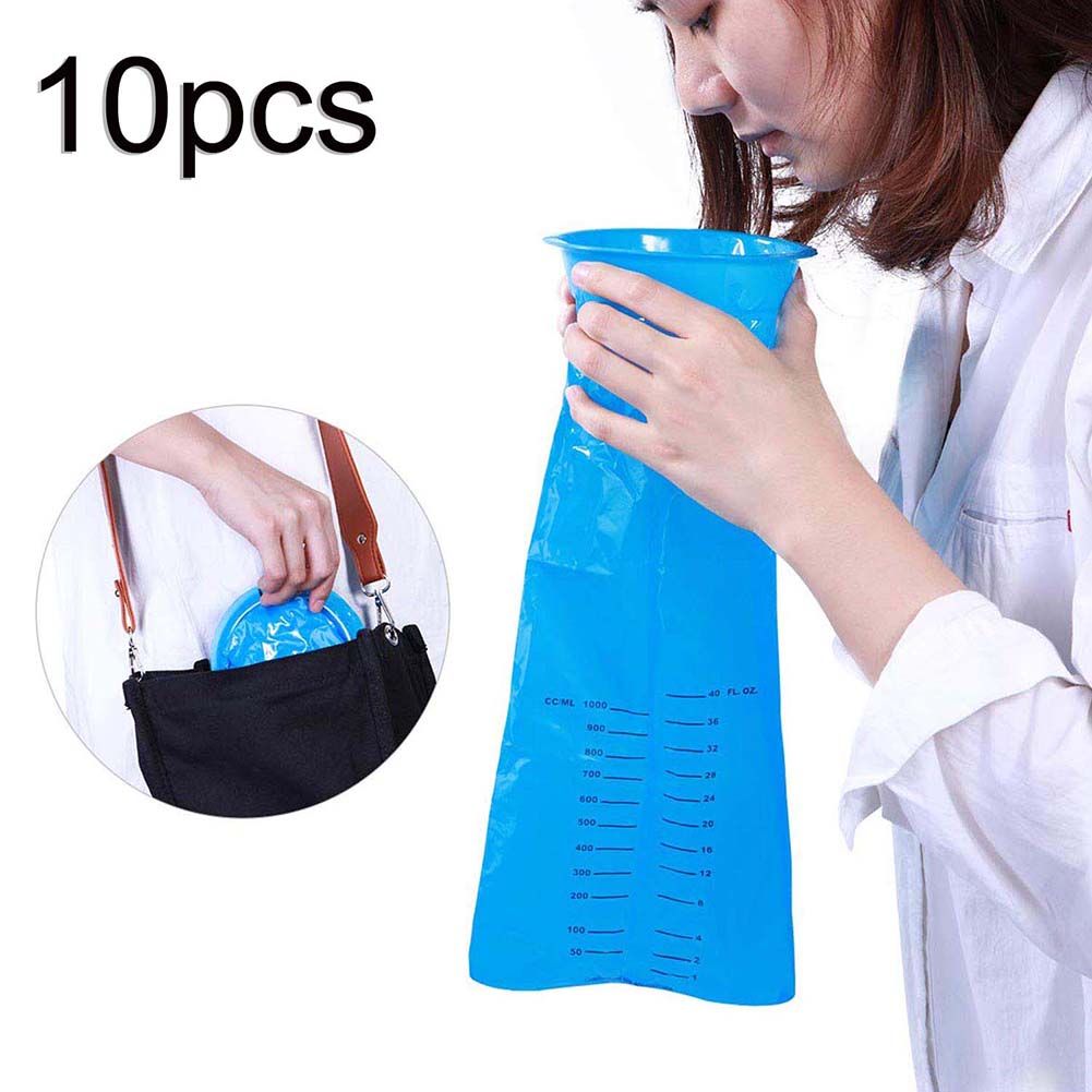 Sick Bags 10PC Disposable Bags Sick Bags 10PC Disposable Bags