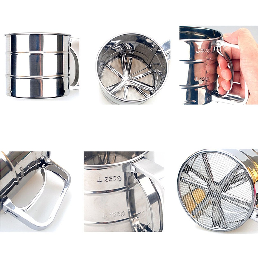 Sifter for Baking Stainless Bakeware Sifter for Baking Stainless Bakeware