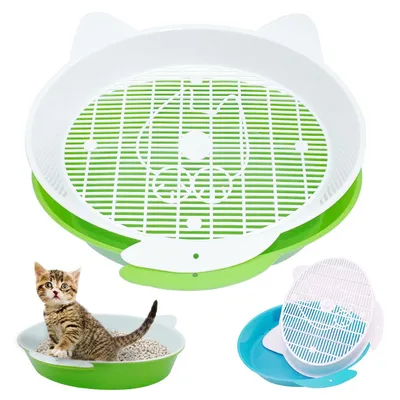 Sifting Litter Box Pet Litter Tray Sifting Litter Box Pet Litter Tray