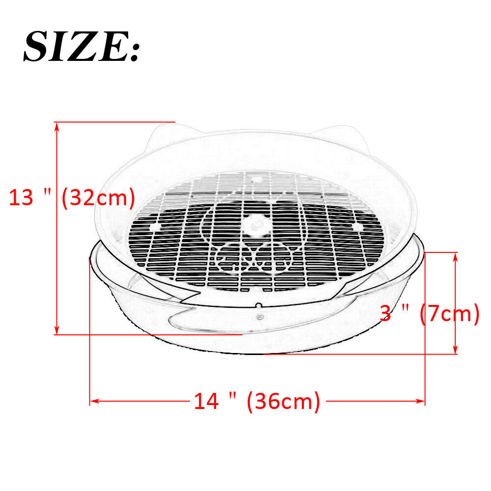 Sifting Litter Box Pet Litter Tray Sifting Litter Box Pet Litter Tray