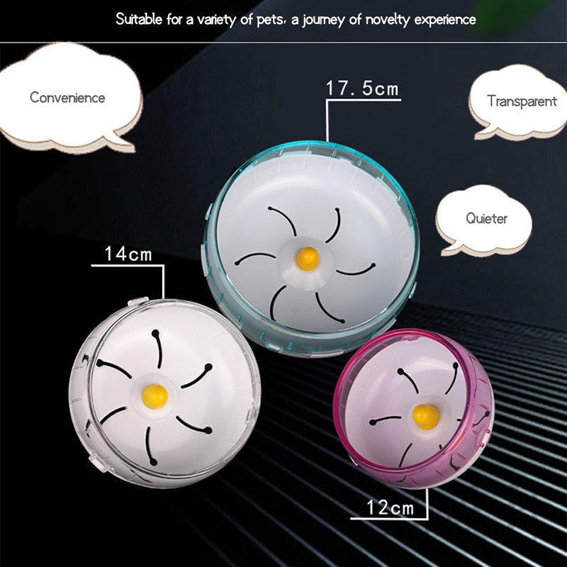 Silent Hamster Wheel Running Disc
