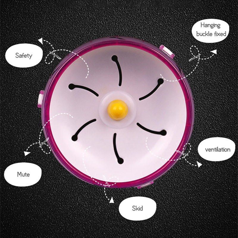 Silent Hamster Wheel Running Disc
