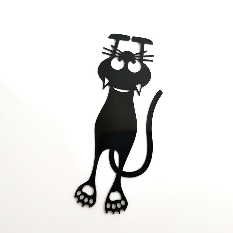Silhouette Funny Cat Bookmarker (5 pcs) Silhouette Funny Cat Bookmarker (5 pcs)