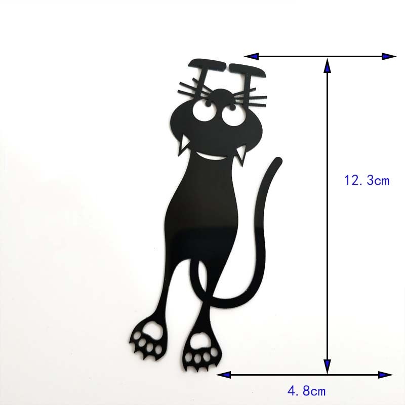 Silhouette Funny Cat Bookmarker (5 pcs) Silhouette Funny Cat Bookmarker (5 pcs)