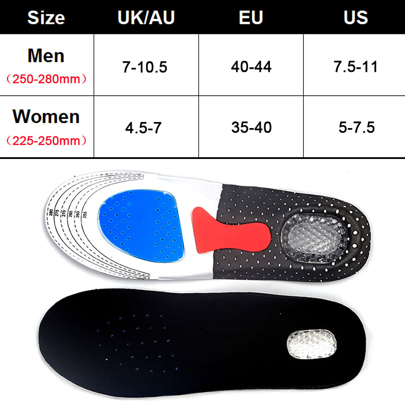 Silicon Gel Shoe Insoles