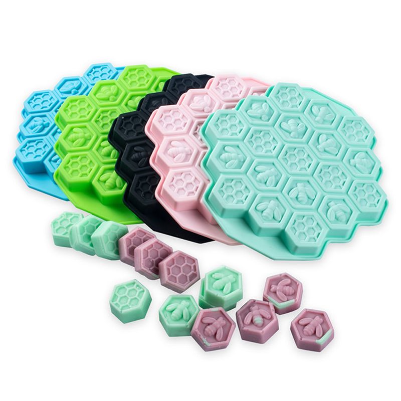 Silicone 19 Slot Honey Comb Mold Silicone 19 Slot Honey Comb Mold