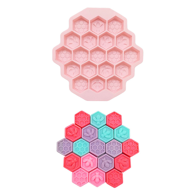 Silicone 19 Slot Honey Comb Mold Silicone 19 Slot Honey Comb Mold