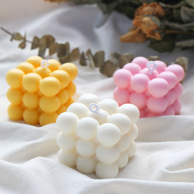 Silicone 3D Bubble Candle Mold