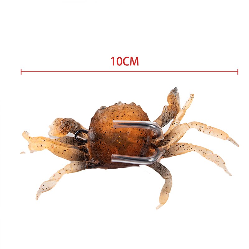 Silicone 3D Crab Lure with Hook Silicone 3D Crab Lure with Hook