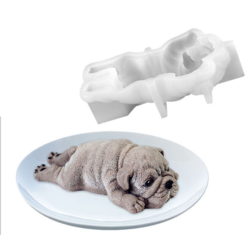 Silicone 3D Dog Cake Mold Silicone 3D Dog Cake Mold