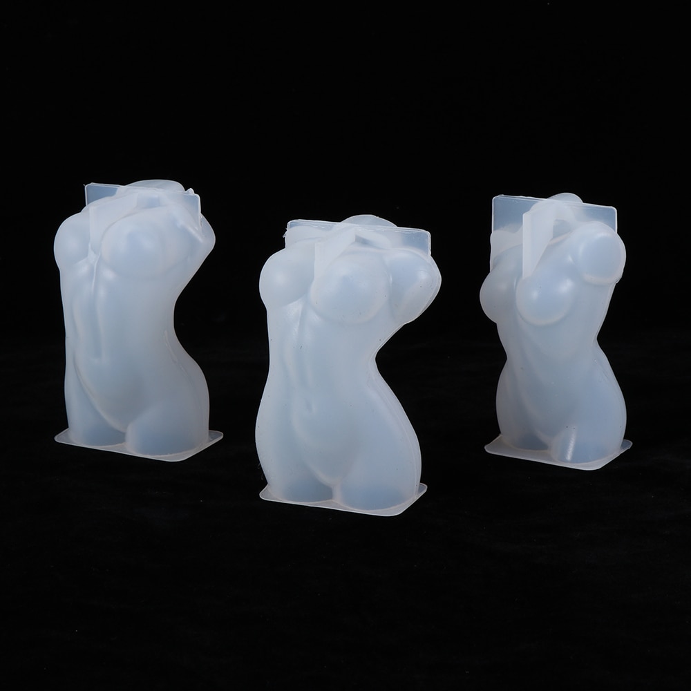 Silicone 3D Female Body Candle Mold Silicone 3D Female Body Candle Mold