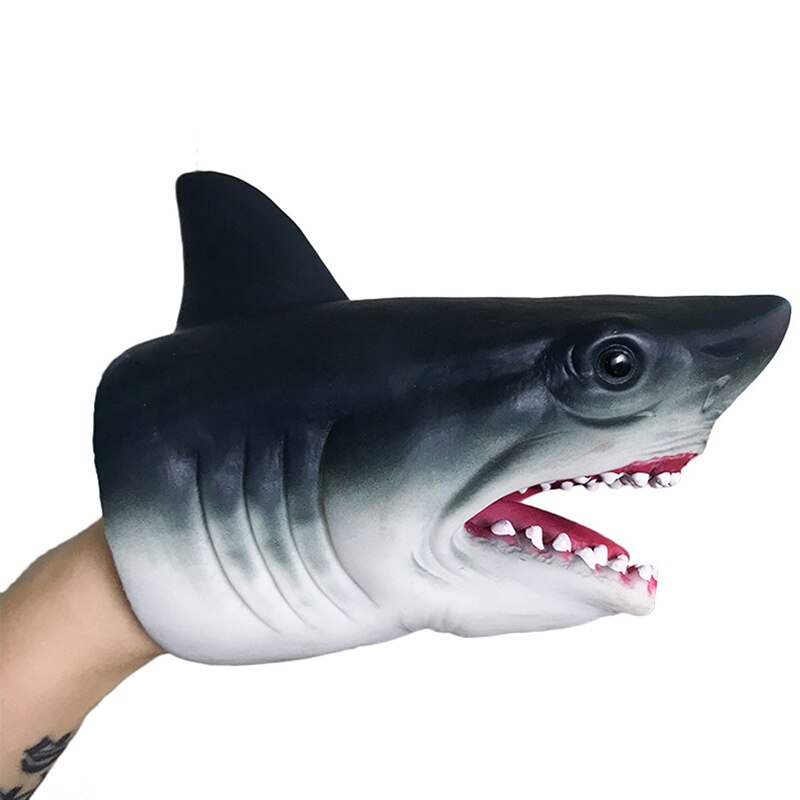 Silicone 3D Hand Shark Puppet