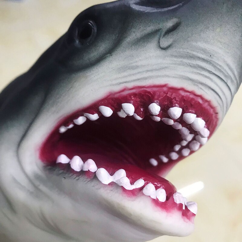 Silicone 3D Hand Shark Puppet