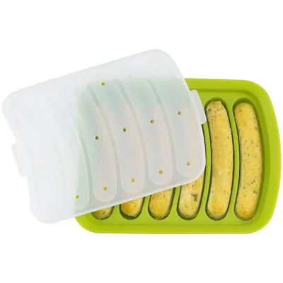 Silicone 6 Grid Hot Dog Mold
