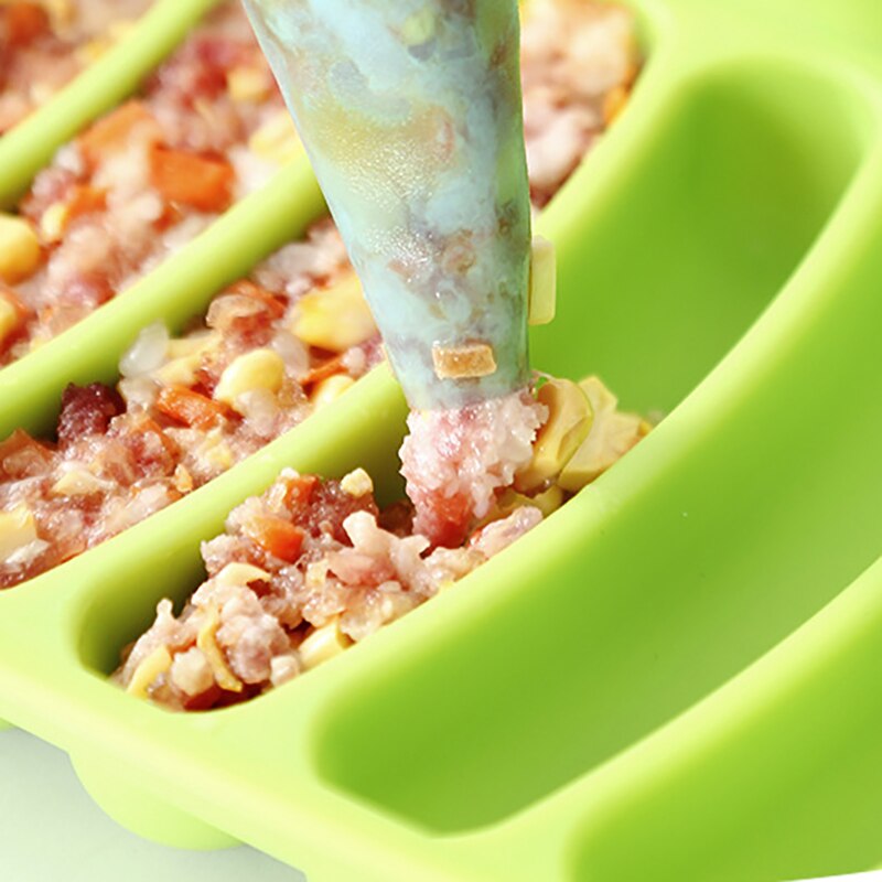 Silicone 6 Grid Hot Dog Mold
