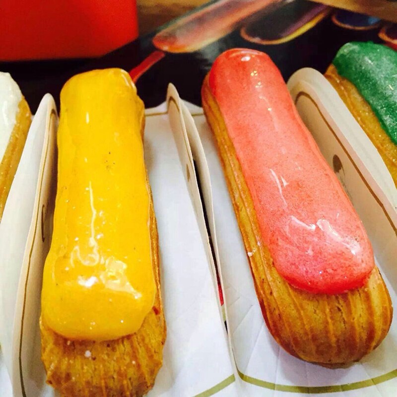 Silicone 8-Slot Eclair Mold Silicone 8-Slot Eclair Mold