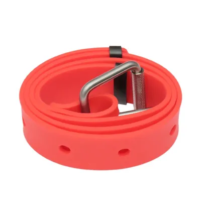 Silicone Adjustable Freediving Weight Belt