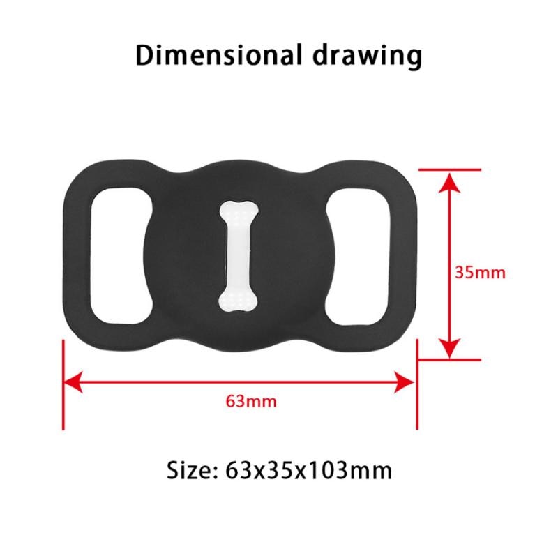 Silicone Air Tag Holder for Dog Collar
