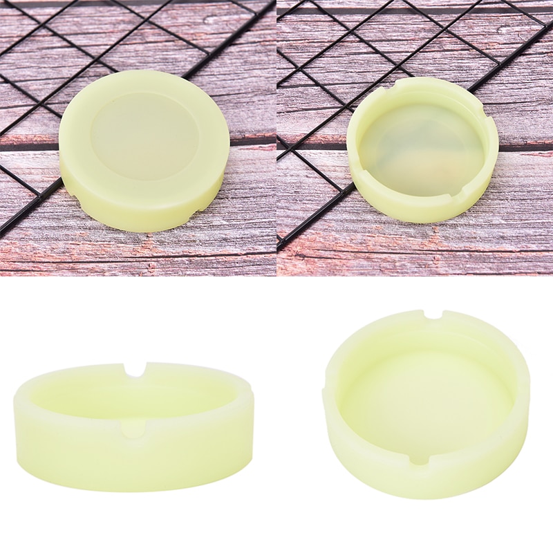 Silicone Ashtray Glow-in-the-Dark Tray