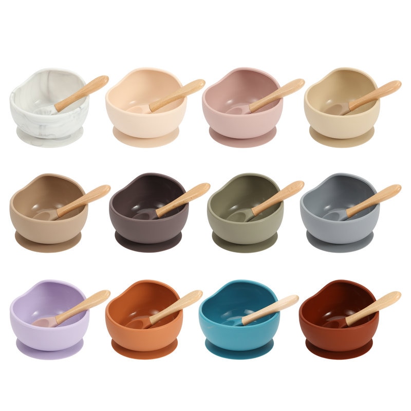 Silicone Baby Dining Set (3 Pcs) Silicone Baby Dining Set (3 Pcs)