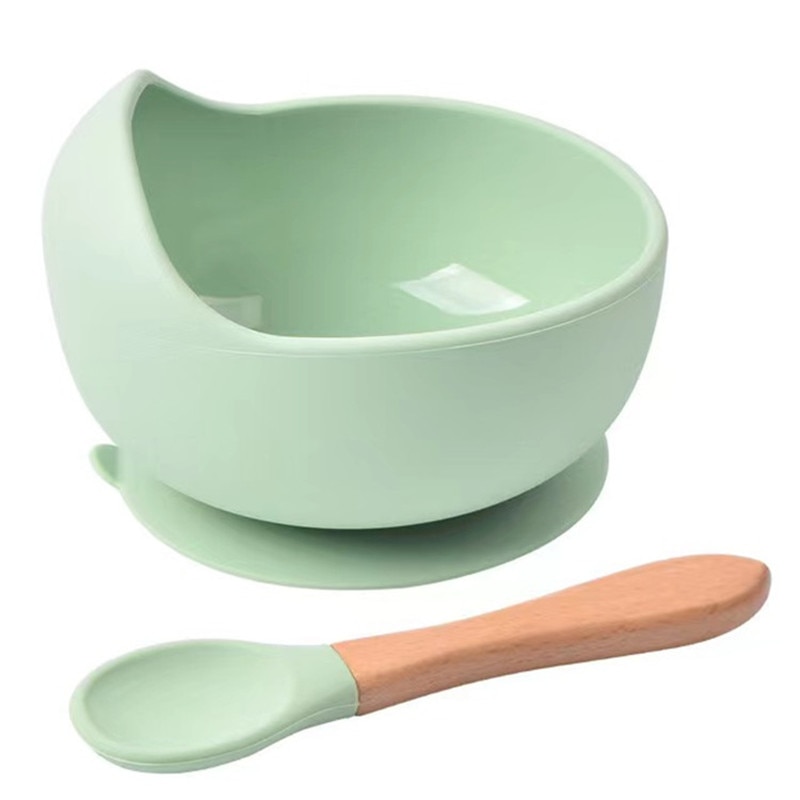 Silicone Baby Feeding Bowl Tableware for Kids Waterproof Suction Bowl With Spoon Children Dishes Kitchenware Baby Stuff Silicone Baby Feeding Bowl Tableware for Kids Waterproof Suction Bowl With Spoon Children Dishes Kitchenware Baby Stuff