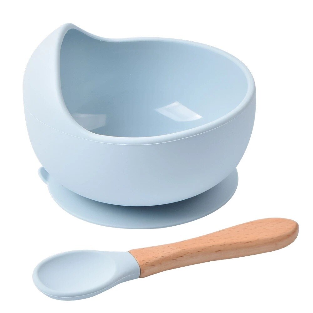 Silicone Baby Feeding Bowl Tableware for Kids Waterproof Suction Bowl With Spoon Children Dishes Kitchenware Baby Stuff Silicone Baby Feeding Bowl Tableware for Kids Waterproof Suction Bowl With Spoon Children Dishes Kitchenware Baby Stuff