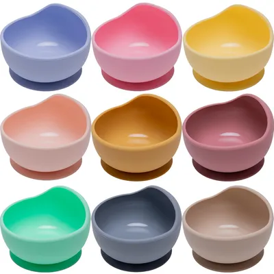 Silicone Baby Suction Cup Bowl
