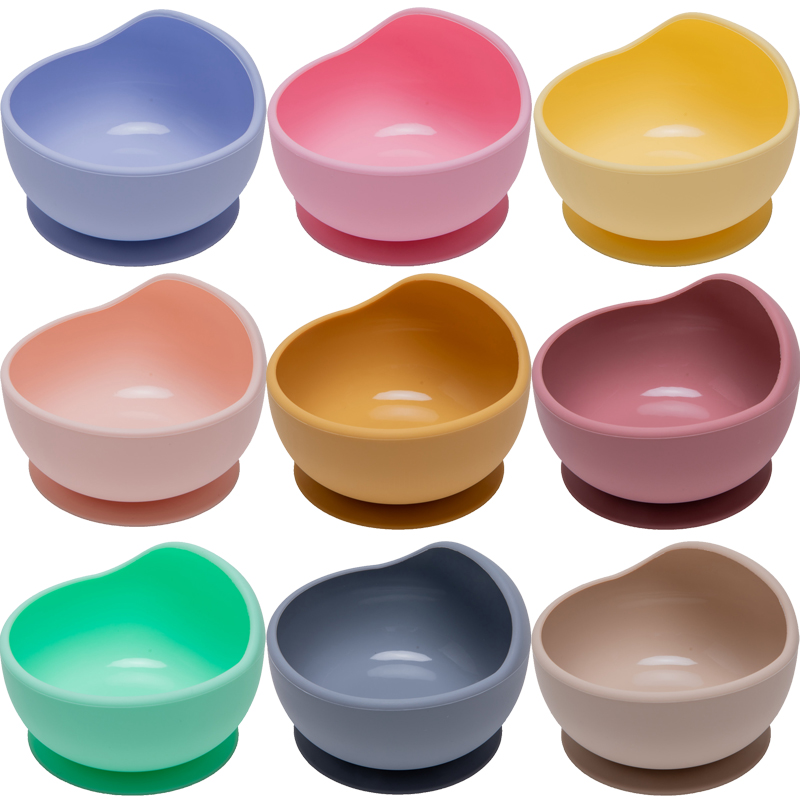 Silicone Baby Suction Cup Bowl Silicone Baby Suction Cup Bowl
