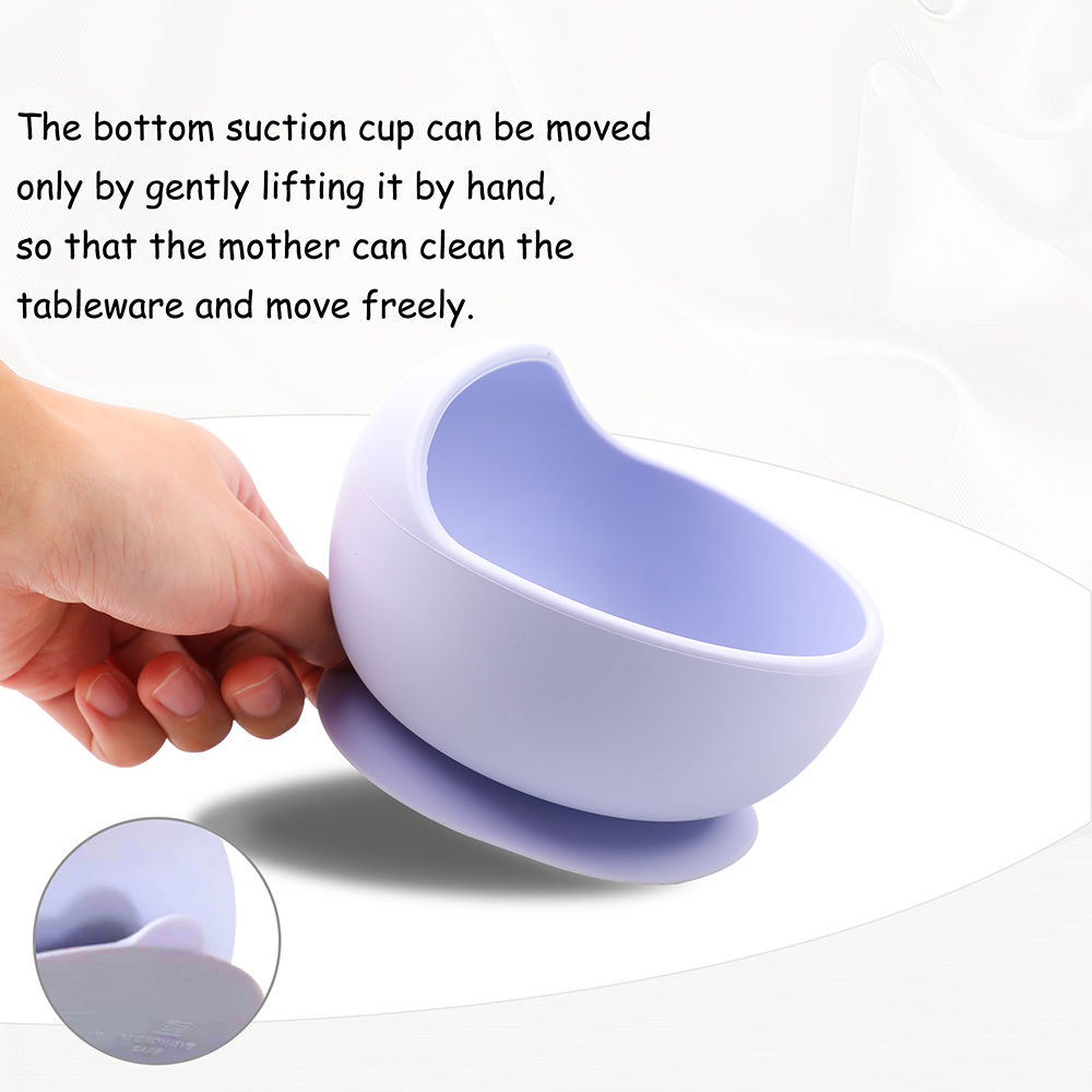 Silicone Baby Suction Cup Bowl Silicone Baby Suction Cup Bowl