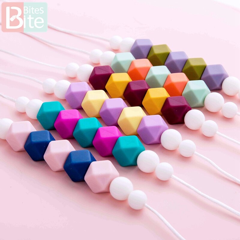 Silicone Baby Teether Necklace Silicone Baby Teether Necklace