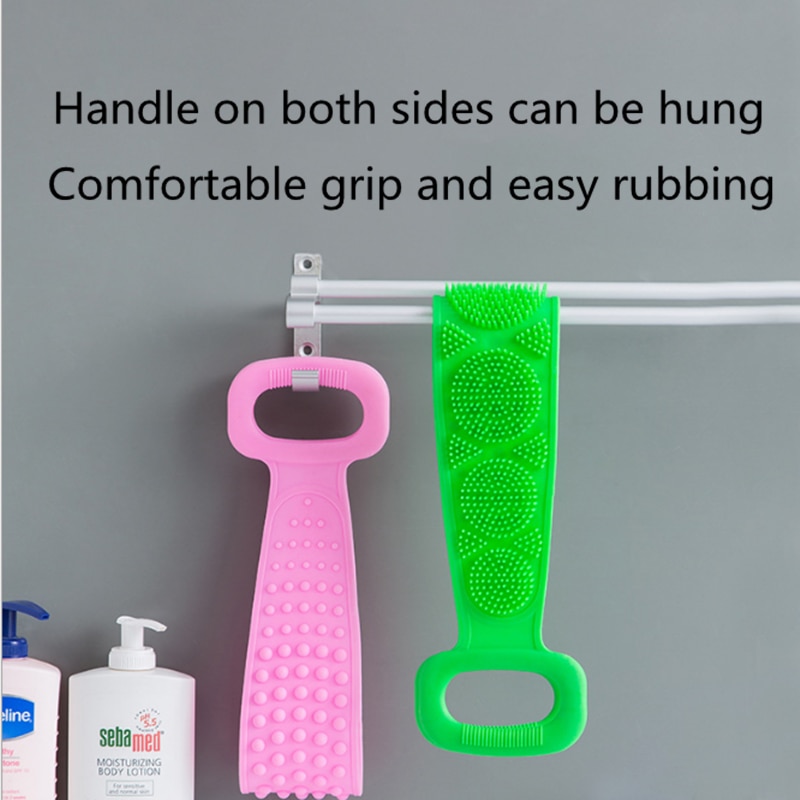 Silicone Back Scrubber Shower Accessory Silicone Back Scrubber Shower Accessory