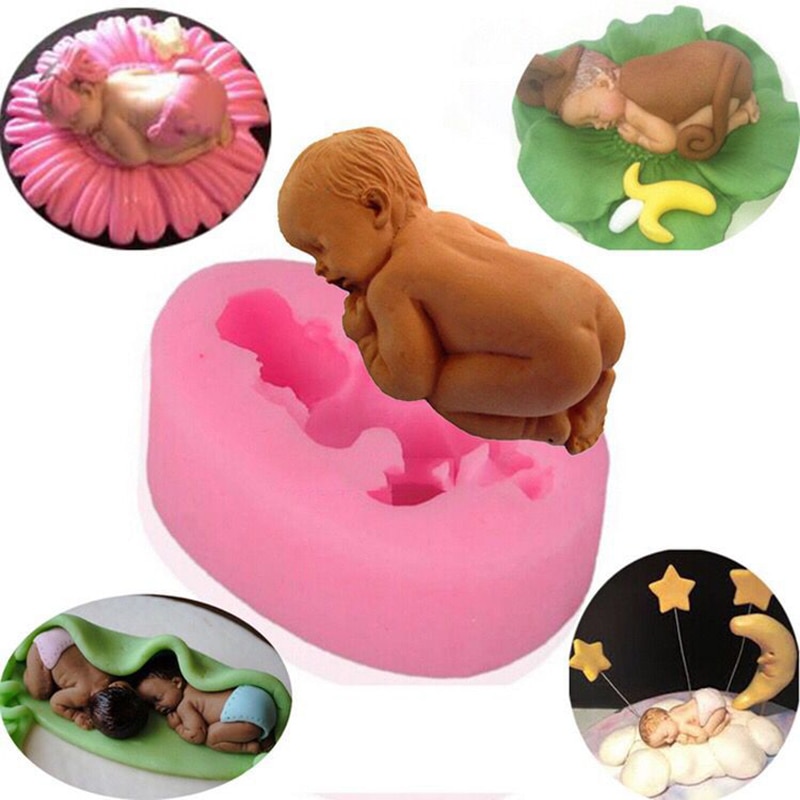 Silicone Baking Molds Baby Topper Silicone Baking Molds Baby Topper