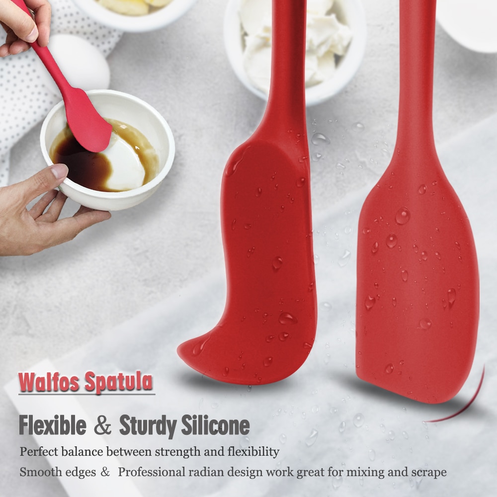 Silicone Baking Spatula Set (5 Pcs) Silicone Baking Spatula Set (5 Pcs)