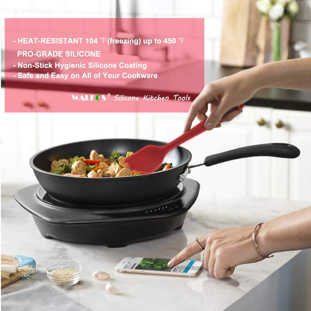 Silicone Baking Spatula Set (5 Pcs) Silicone Baking Spatula Set (5 Pcs)