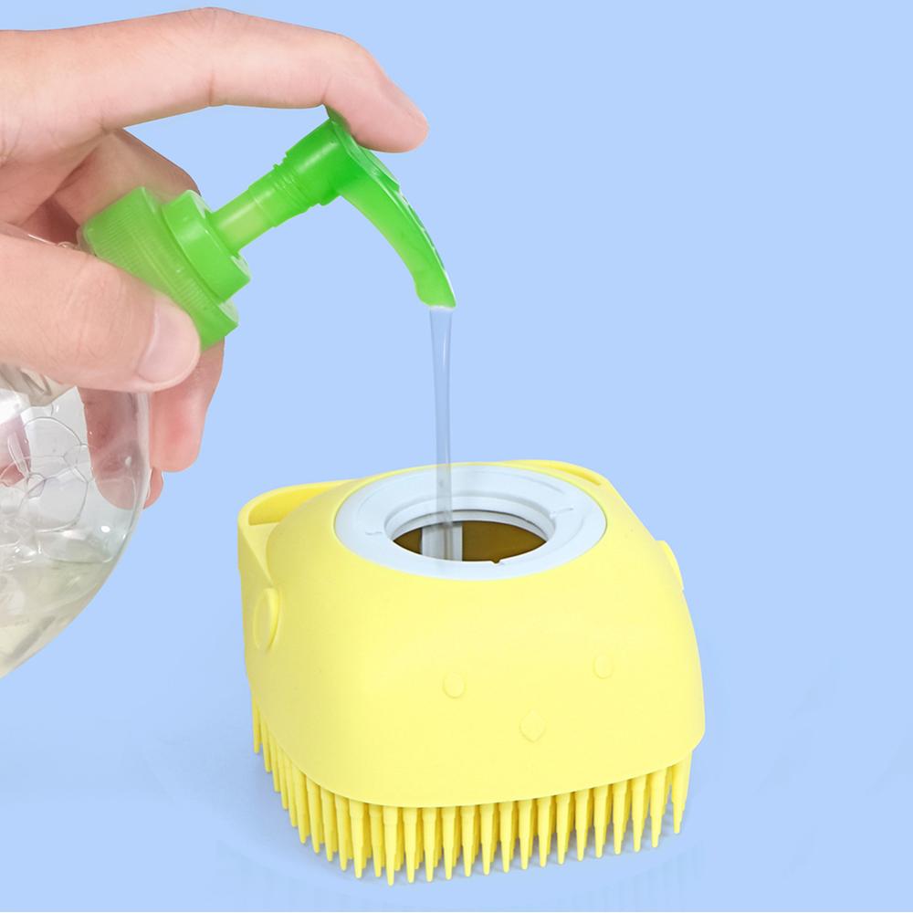 Silicone Bath Scrubber Shower Gel Brush Silicone Bath Scrubber Shower Gel Brush