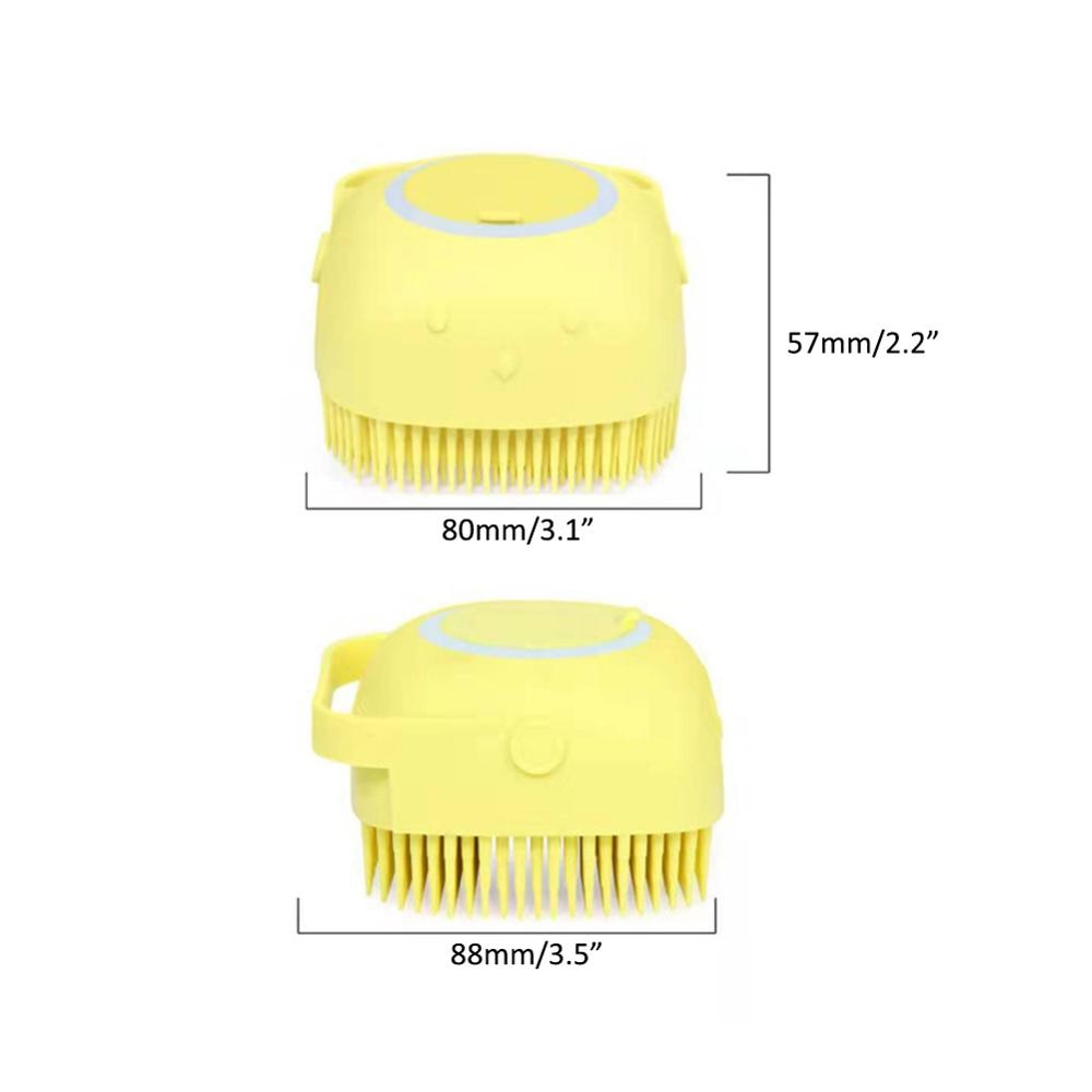Silicone Bath Scrubber Shower Gel Brush Silicone Bath Scrubber Shower Gel Brush