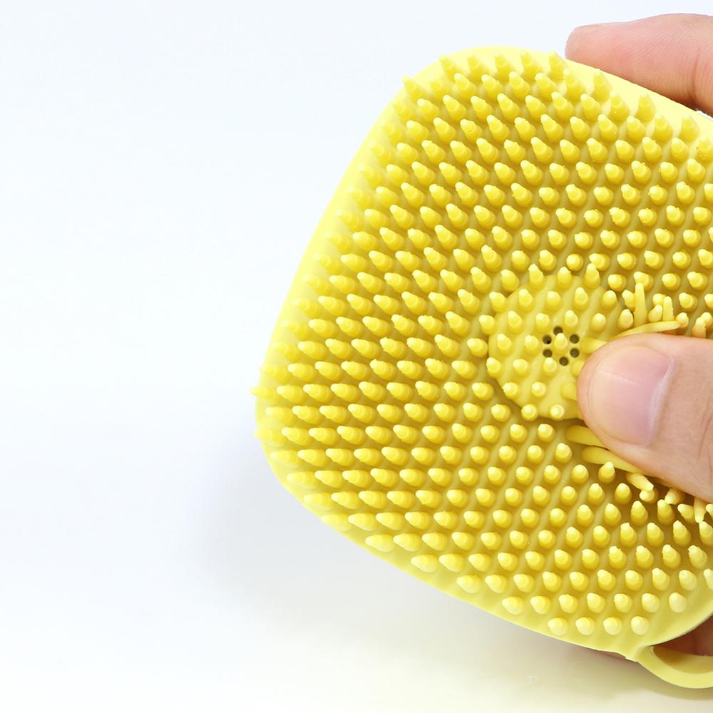 Silicone Bath Scrubber Shower Gel Brush Silicone Bath Scrubber Shower Gel Brush